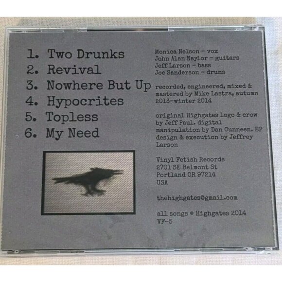 Monica Nelson & Highgates CD Sealed I See Thee Still Rock Punk Portland 2014 - Picture 2 of 8